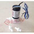 Válvula de solenoide de plástico de 1/8 pulgada POF-3 24v del cuerpo blanco de PTFE